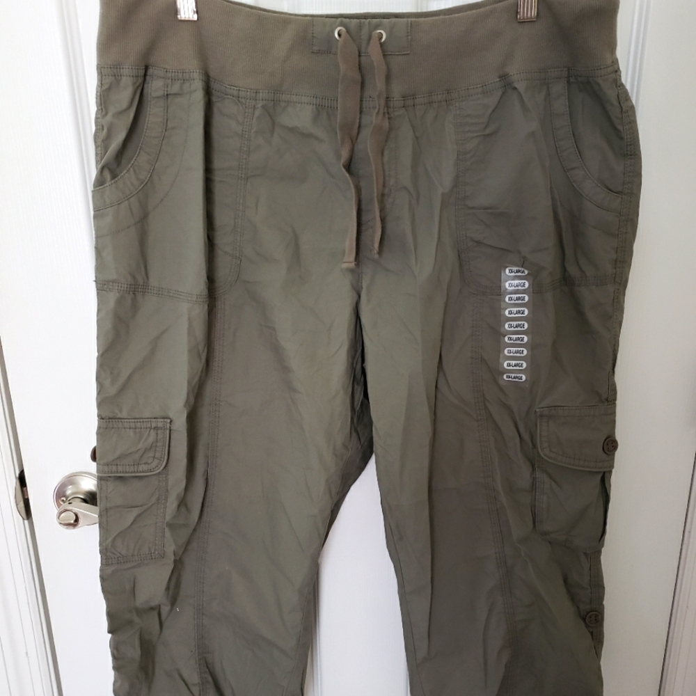 NWT Calvin Klein Capri Pants Stretch XXL Plus Size